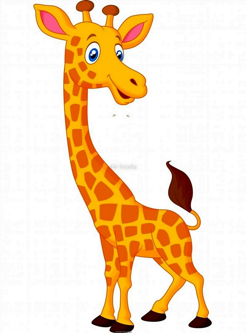 Жираф на шкафчик