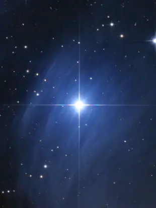 Звездное небо Полярная звезда созвездия